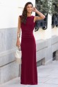 Vestido Noelle burdeos