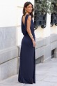 Vestido Noelle azul marino