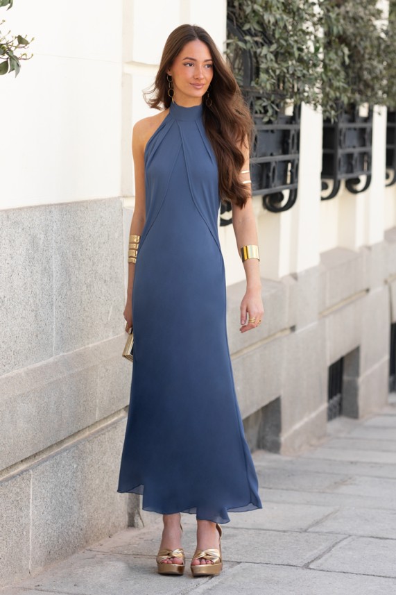 Vestido Limay azul jeans