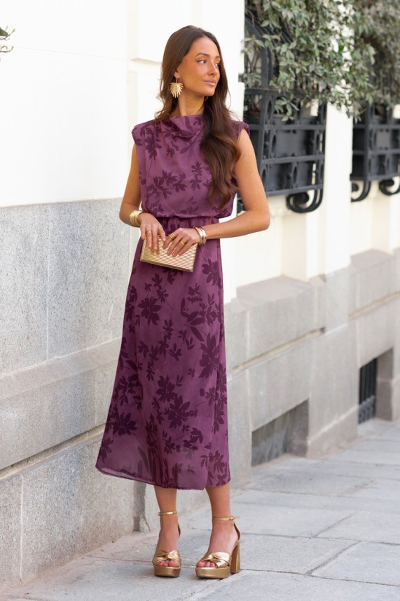 Vestido Coyle buganvilla