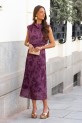 Vestido Coyle buganvilla
