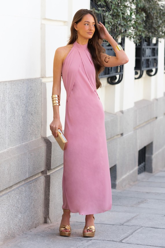 Vestido Limay rosa