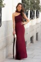 Vestido Senguer burdeos
