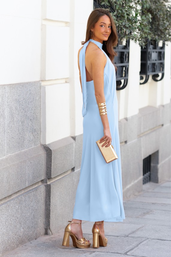 Vestido Limay azul celeste