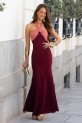 Vestido Sharpe multiposición burdeos