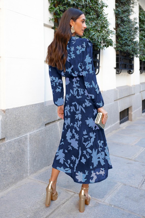 Vestido Koster azul oscuro