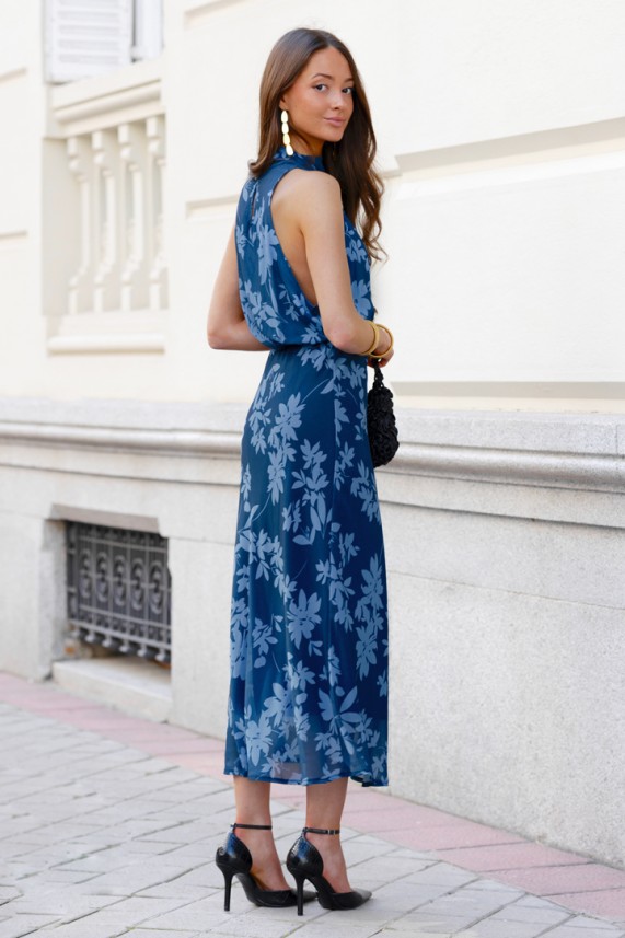 Vestido Walkers azul oscuro