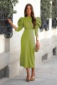 Vestido Amalfi verde pistacho