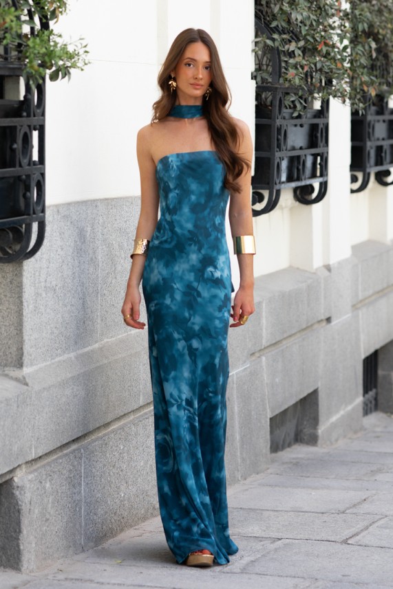 Vestido Ferrand azul cobalto