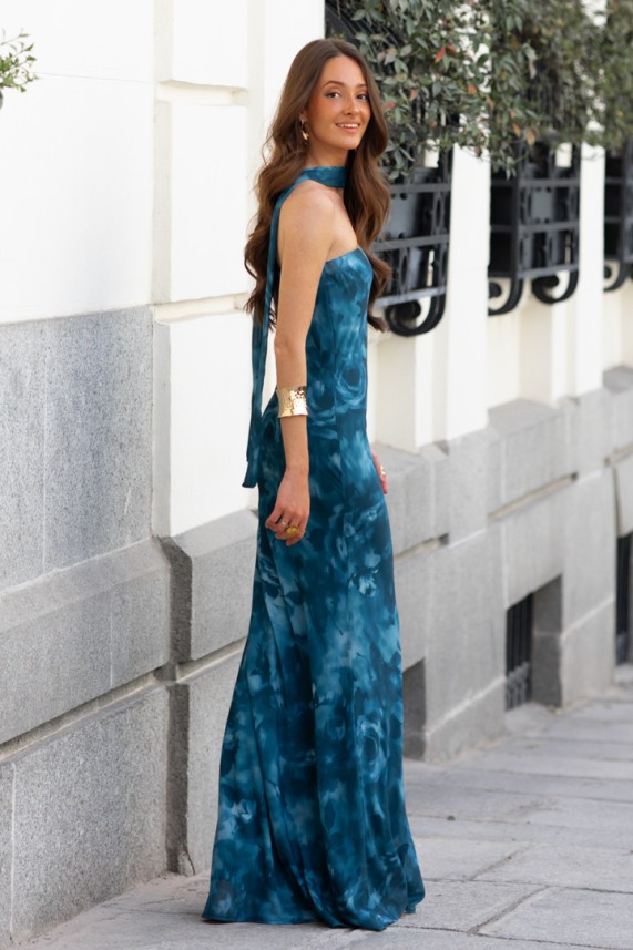 Vestido Ferrand azul cobalto