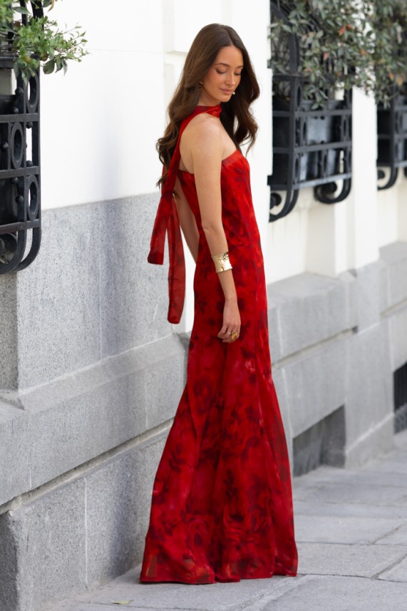 Vestido Ferrand burdeos