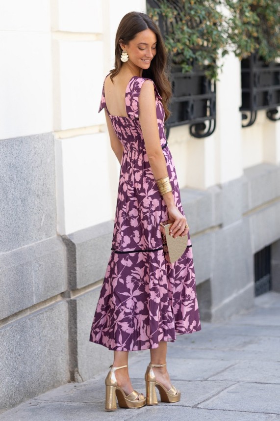 Vestido Peace buganvilla