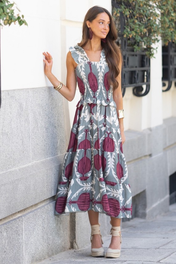 Vestido Battle turquesa