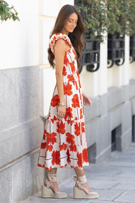Vestido Battle teja