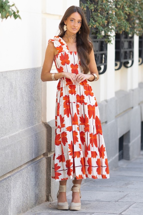 Vestido Battle teja