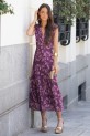 Vestido Opstein buganvilla