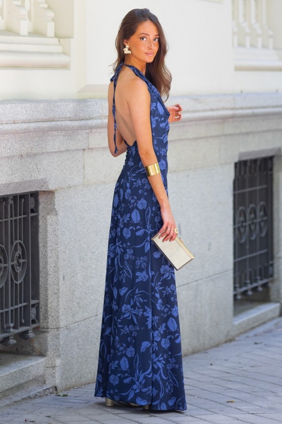 Vestido Mistassi azul