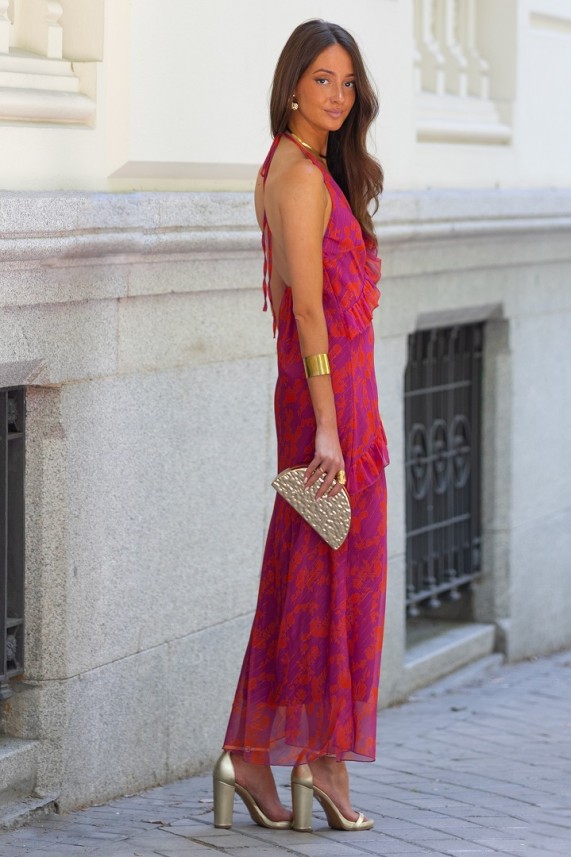 Vestido Segals fucsia