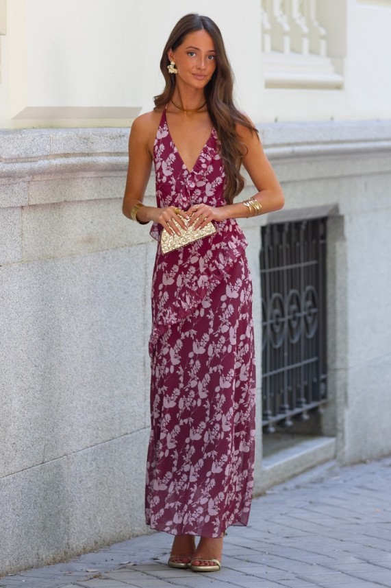 Vestido Segals buganvilla