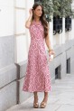 Vestido Croerts burdeos