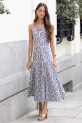 Vestido Croerts azul marino