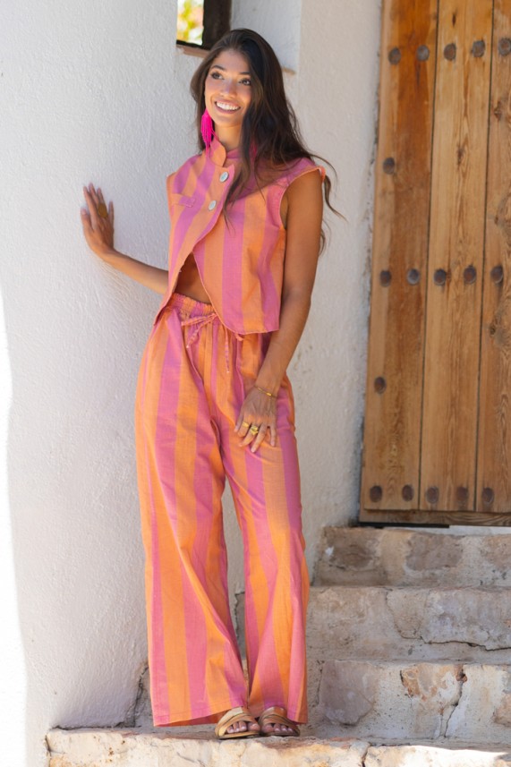 Conjunto Loira naranja