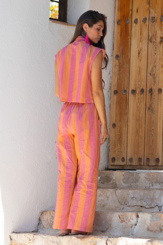 Conjunto Loira naranja