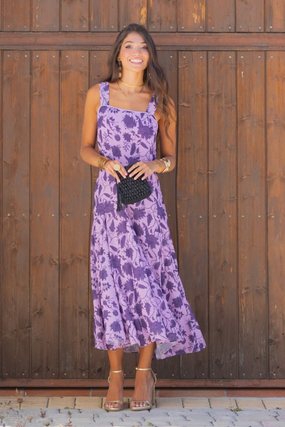 Vestido Guayana lila