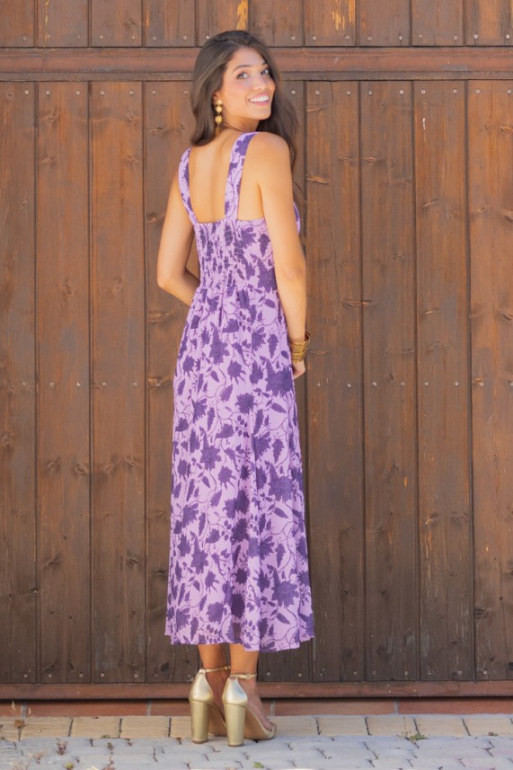 Vestido Guayana lila