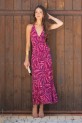 Vestido Saboya buganvilla