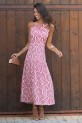 Vestido Croerts burdeos