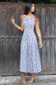 Vestido Croerts azul marino