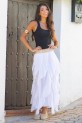 Falda Podster blanco