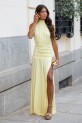 Vestido Konsa amarillo