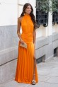 Vestido Konsa naranja