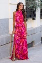Vestido Stanes buganvilla