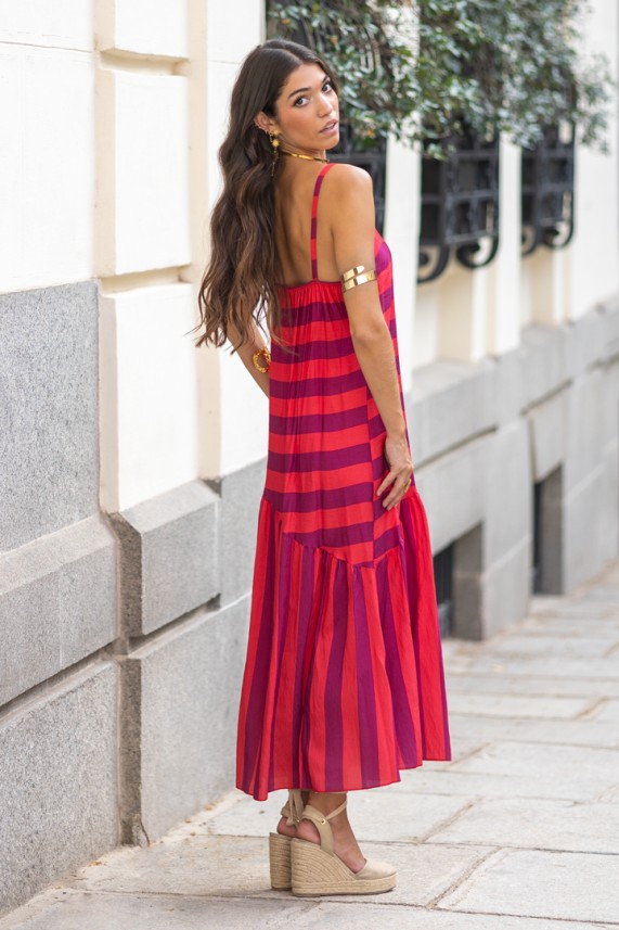 Vestido Mignano frambuesa