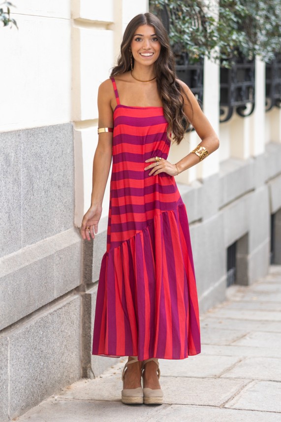 Vestido Mignano frambuesa