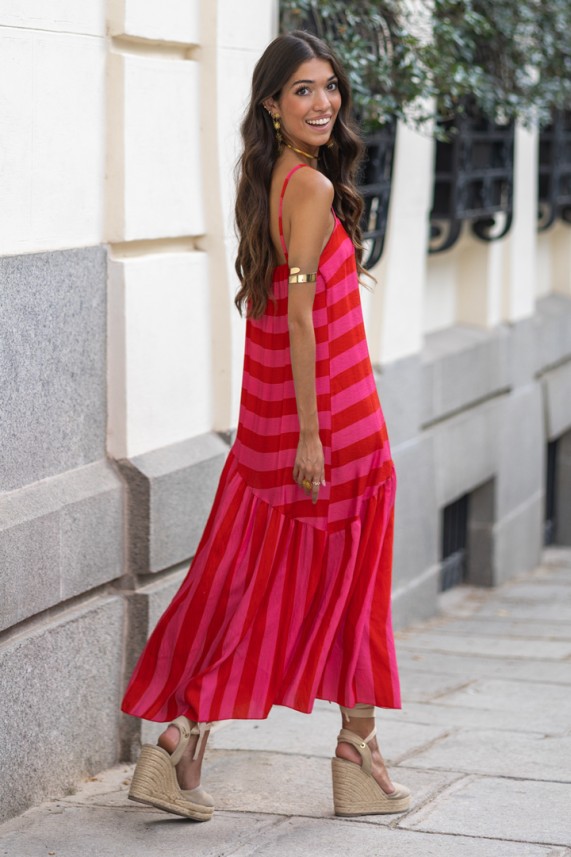 Vestido Mignano fucsia