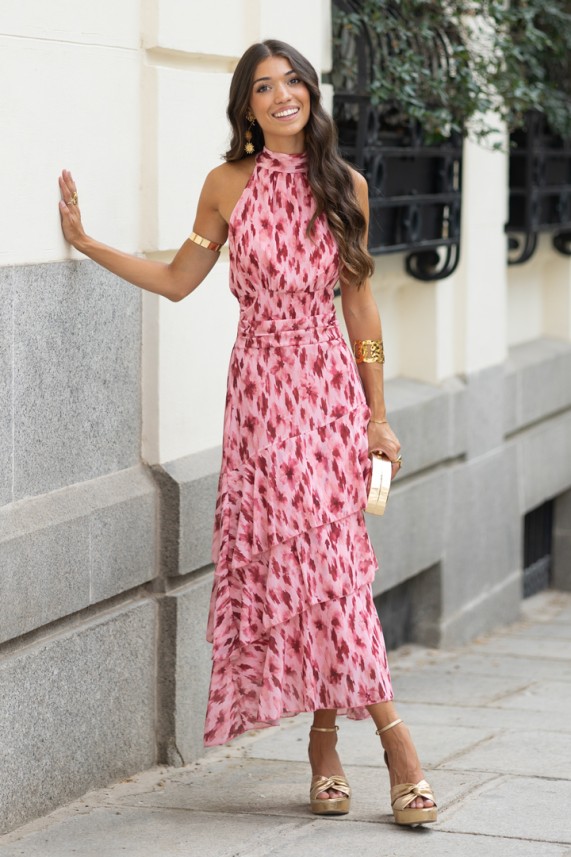Vestido Moutet rosa