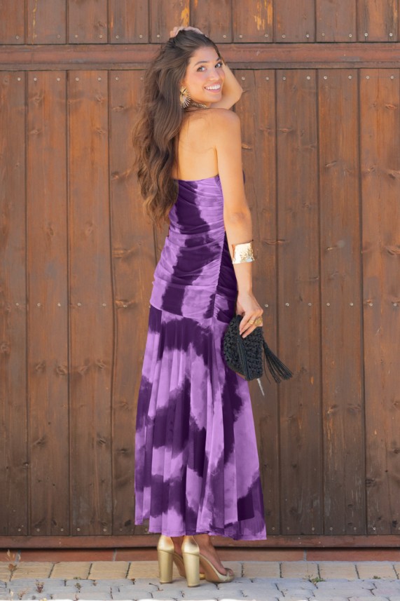 Vestido Anjou lila