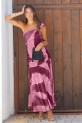 Vestido Anjou buganvilla