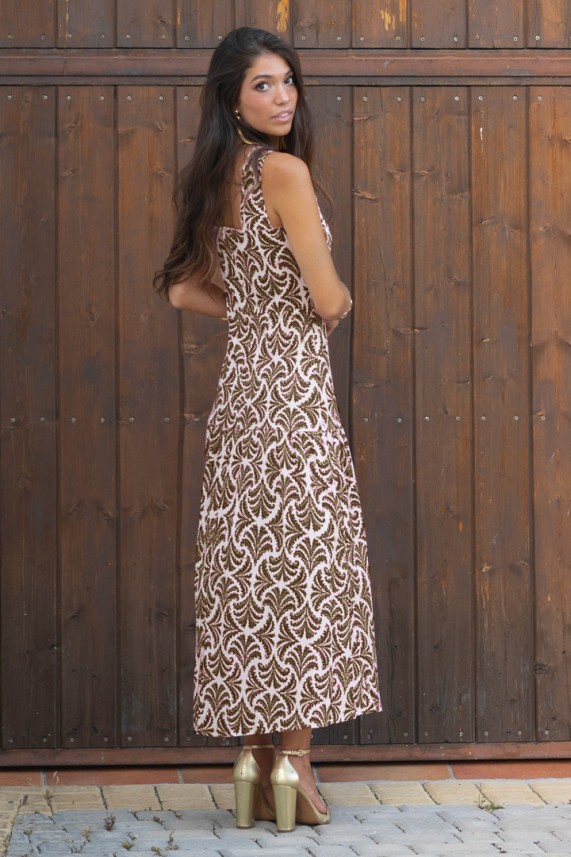 Vestido Croerts marrón