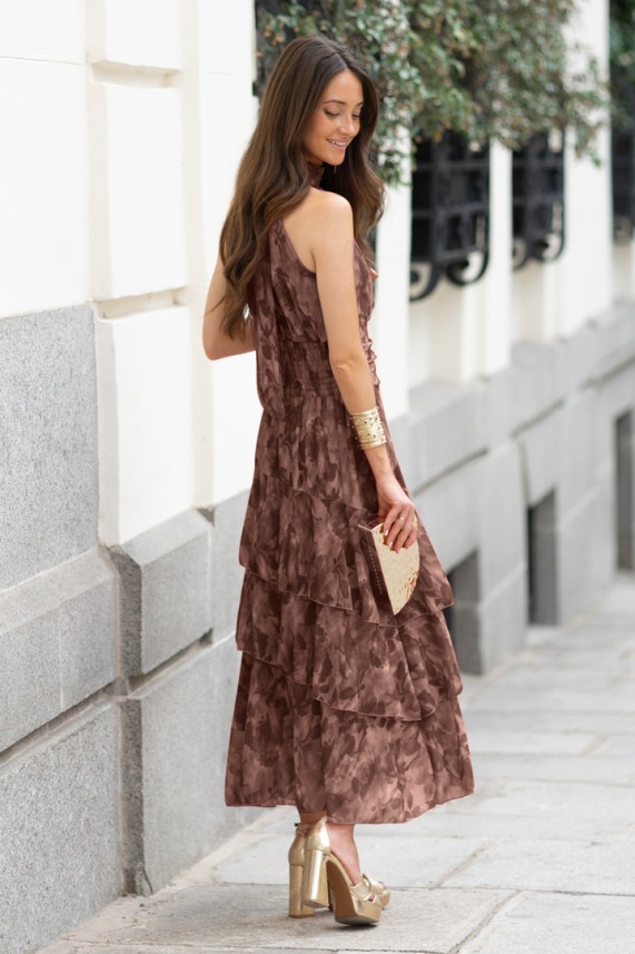 Vestido Kreiz marrón