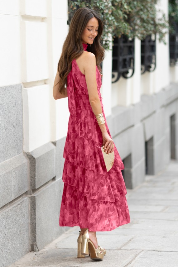 Vestido Kreiz fucsia