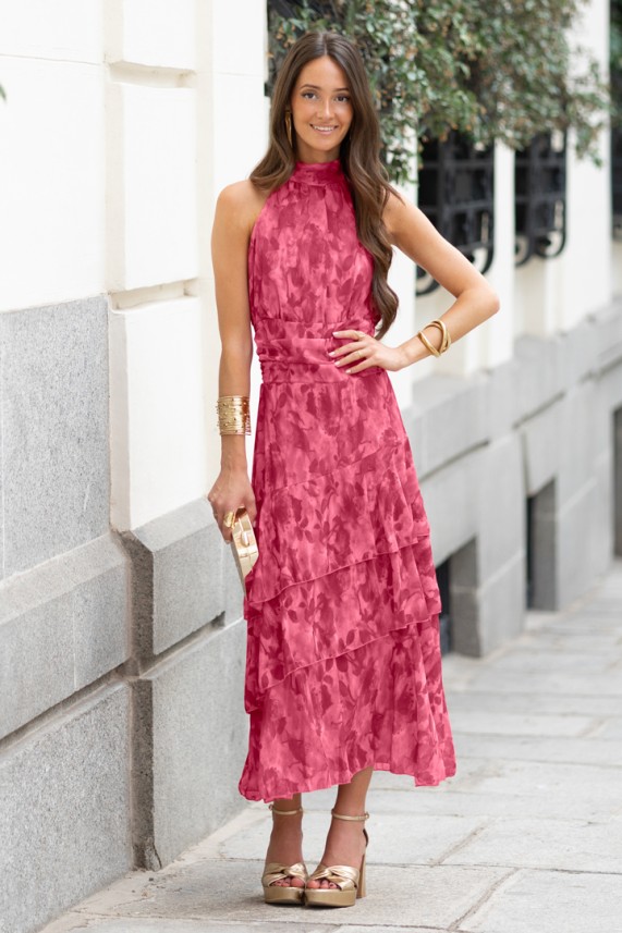 Vestido Kreiz fucsia