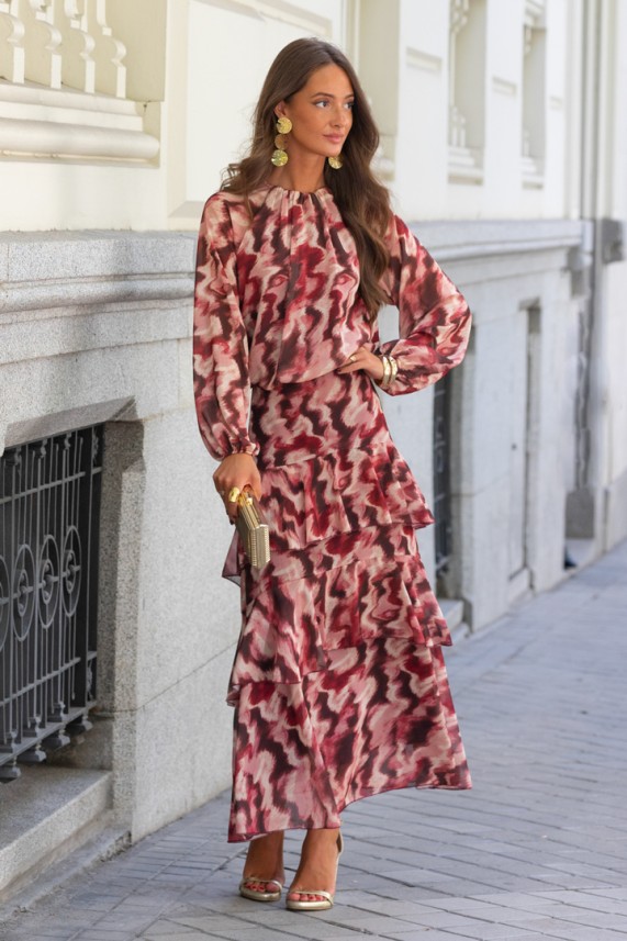 Conjunto Brennan burdeos