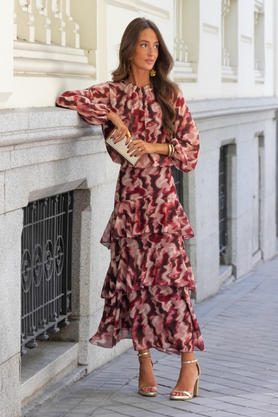 Conjunto Brennan burdeos