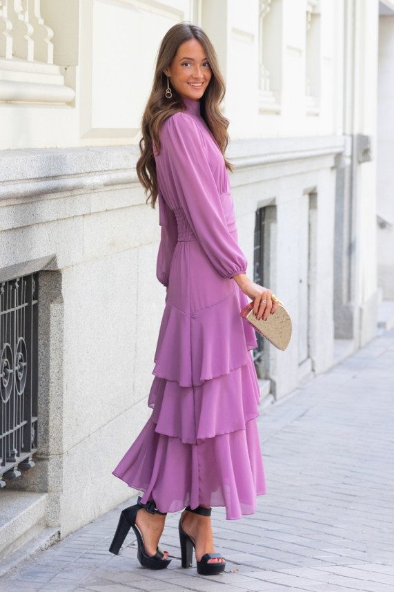 Vestido Wenzel buganvilla