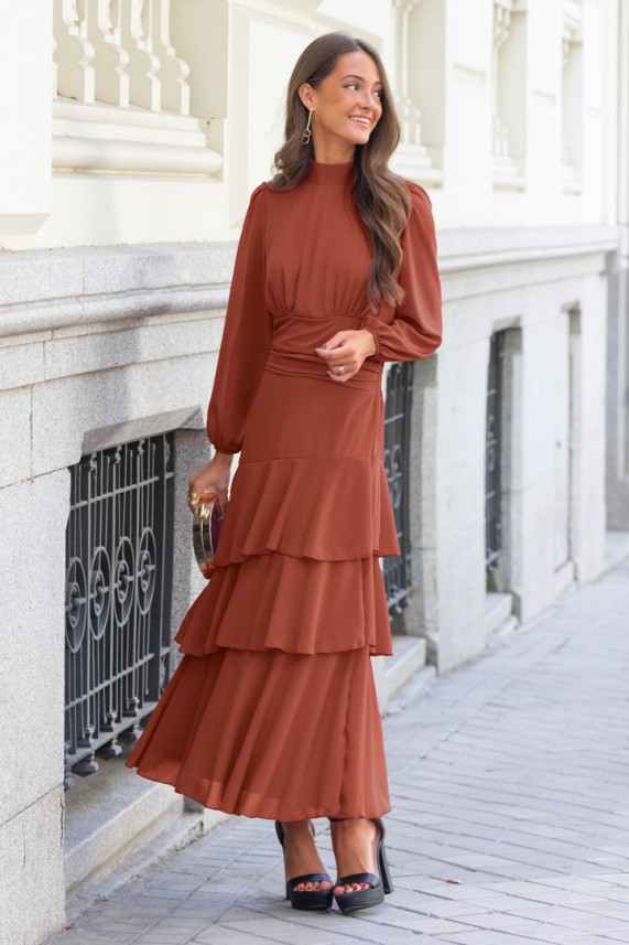 Vestido Wenzel teja